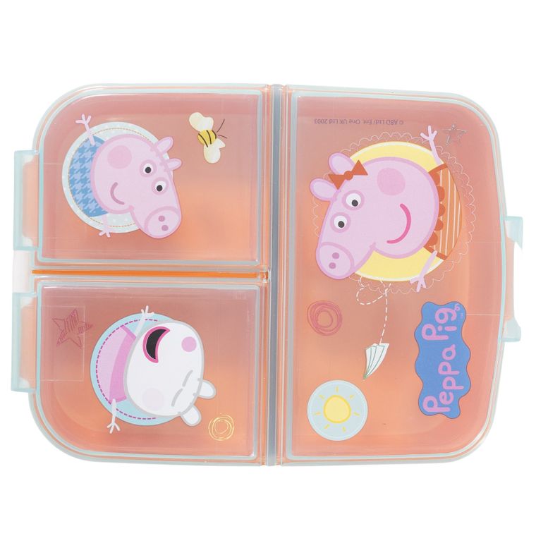 Peppa Pig, cutie pentru pranz cu compartimente
