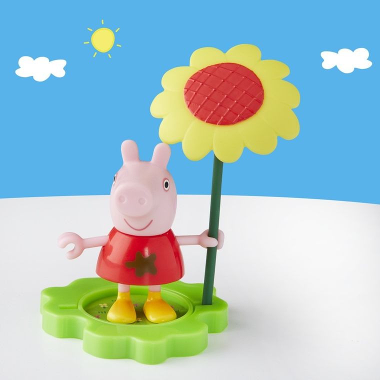 Peppa Pig, Muddle Puddle Peppa, figurina si accesorii