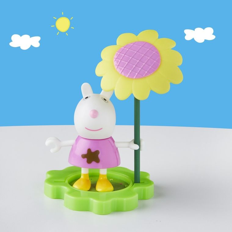Peppa Pig, Muddle Puddle Suzy, figurina si akcesoria