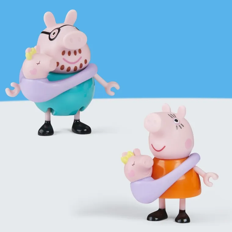 Peppa Pig, Peppa Family, set de 5 figurine