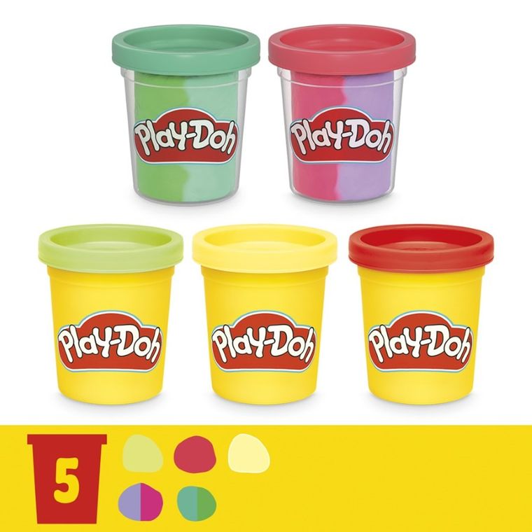 Play-Doh, Blooming Flowers, set creativ cu plastilina