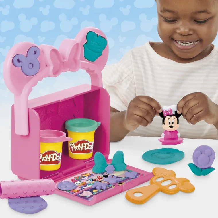 Play-Doh, Disney Jr, Minnie on-the-go Bakery, set creativ