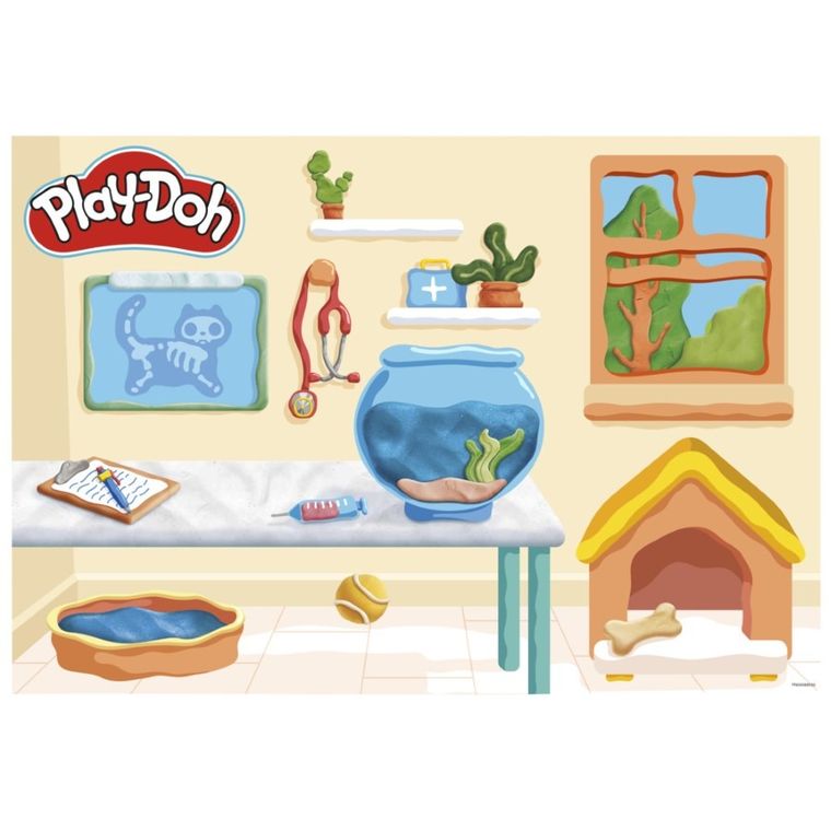 Play-Doh, Mic veterinar, set creativ