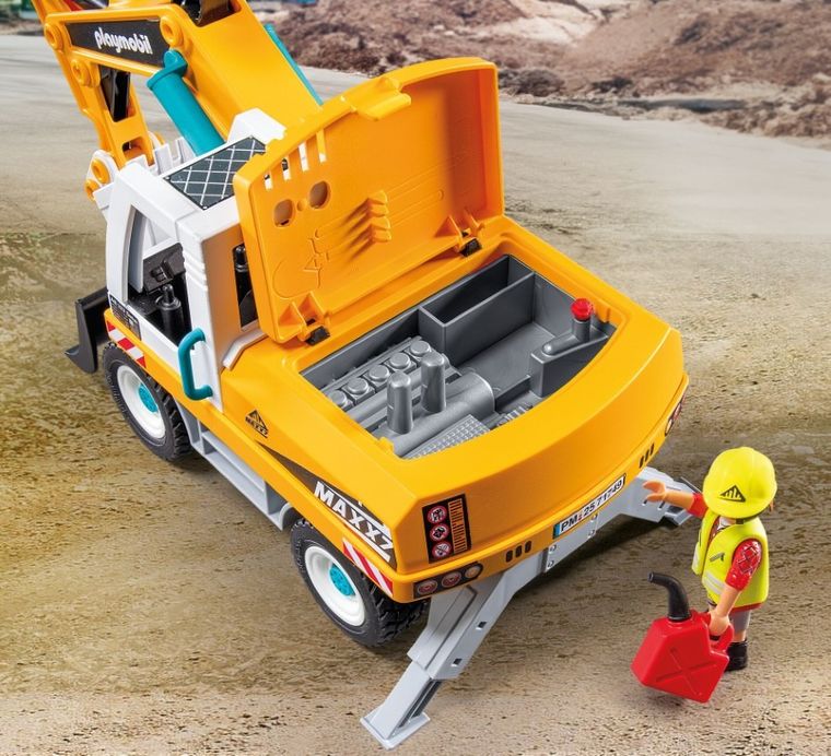 Playmobil, Action Heroes, Excavator mare, 71749
