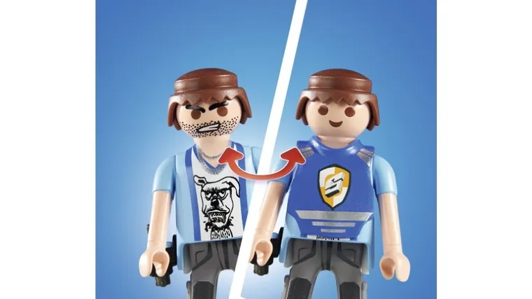 Playmobil, Action Heroes, Masina de transportat bani, 71597