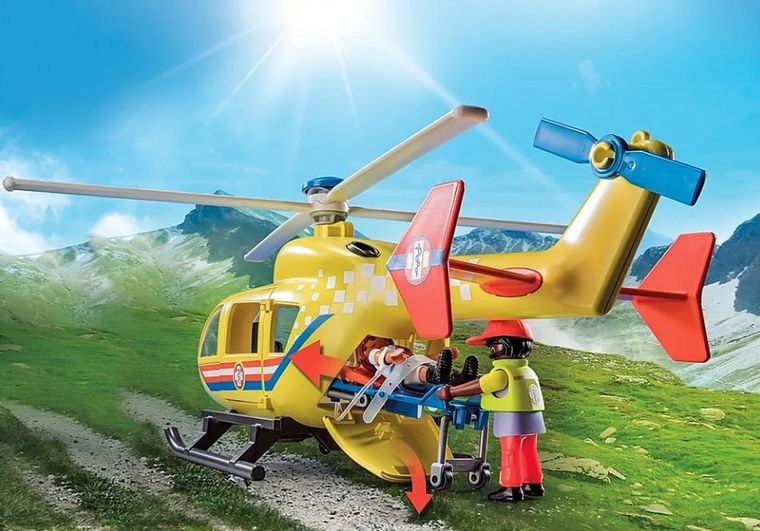 Playmobil, City Life, Elicopter de salvare, 71203