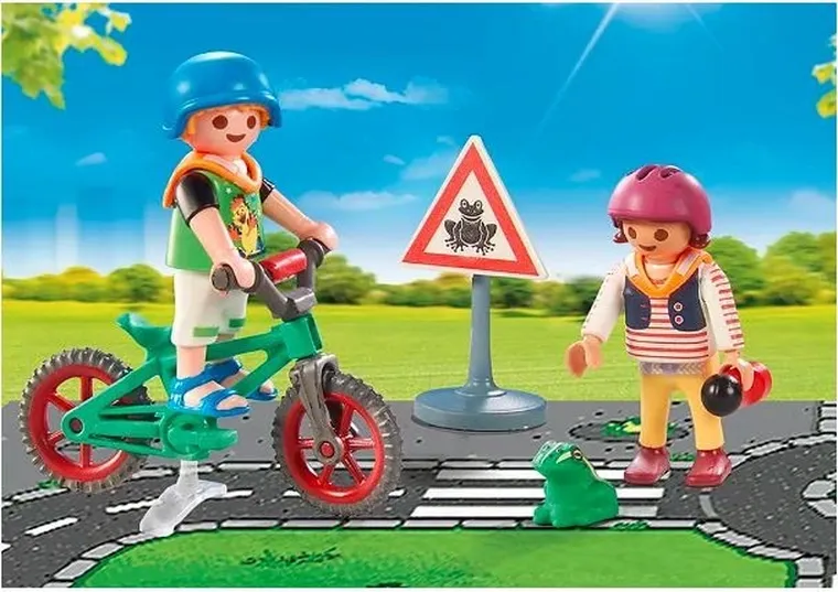 Playmobil, City Life, Scoala de ciclism, 71332