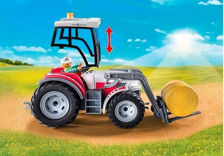 Playmobil, Country, Tractor mare, 71305