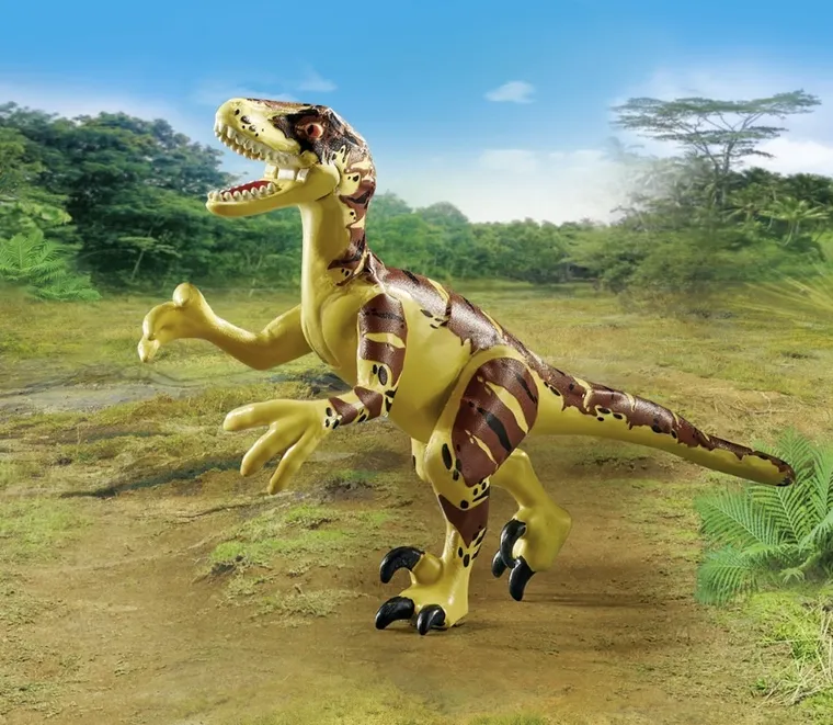 Playmobil, Dinos, Tabara de cercetare cu dinozauri, 71523