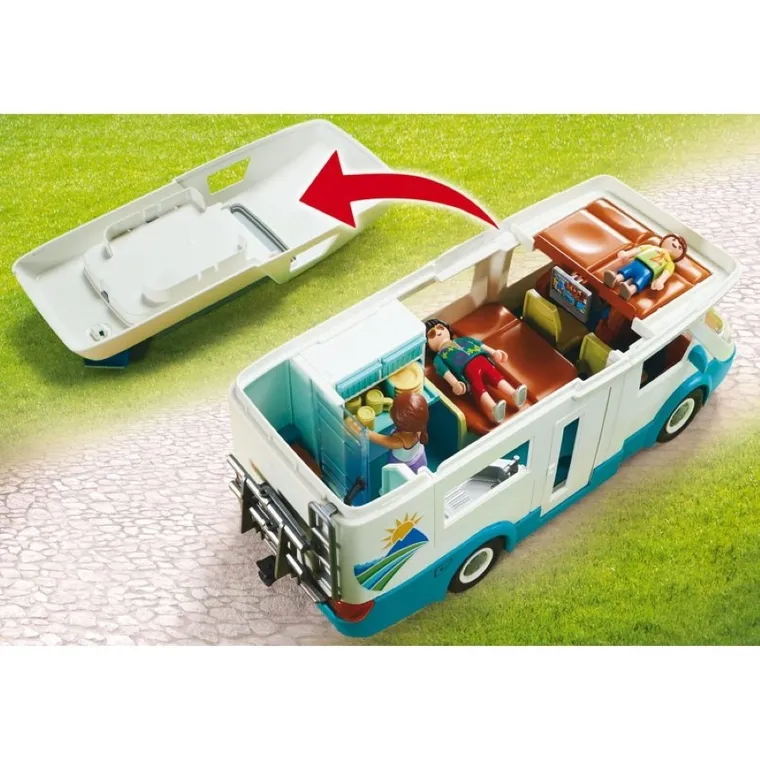 Playmobil, Family Fun, Rulota camping, 70088