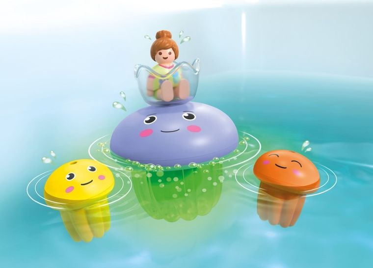 Playmobil, Junior Aqua & Tinti, tablete de baie suplimentare, 71556
