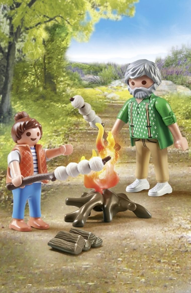 Playmobil, My Life, Foc de tabara cu bezele, 71513