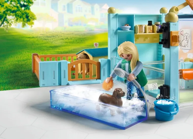 Playmobil, My Life, Hotel pentru animalute, 71742
