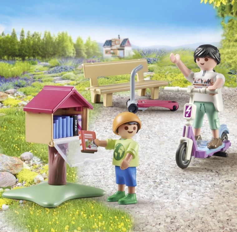 Playmobil, My Life, Schimb de carti, 71511