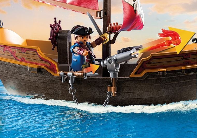 Playmobil, Pirates, Corabie de pirati, 71418