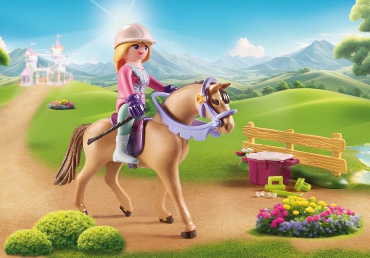 Playmobil, Princess Magic, Starter Pack: Printesa cu calut, 71801