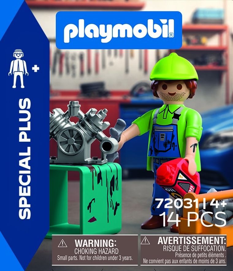 Playmobil, Special Plus, Mecanic, 72031