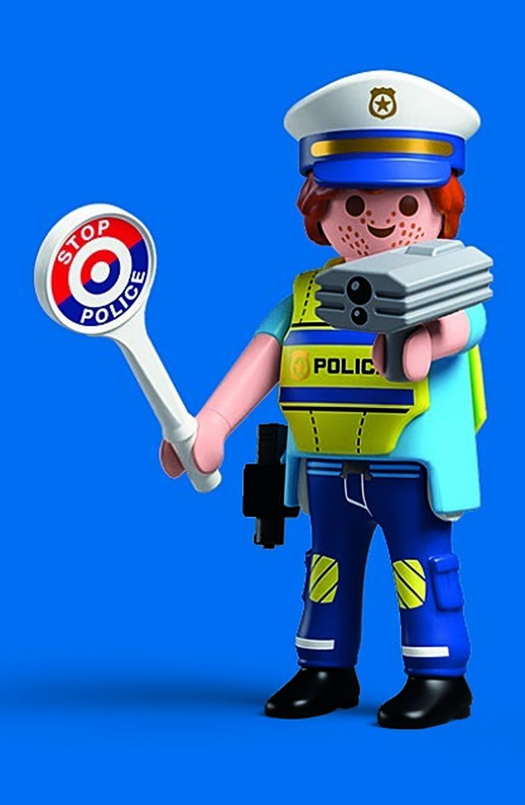 Playmobil, Special Plus, Politist cu radar, 72029