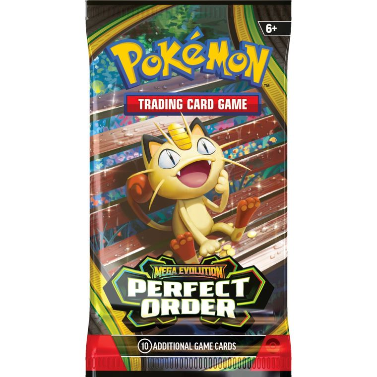 Pokemon TCG: Mega Evolution, Perfect Order, Booster, joc de carti