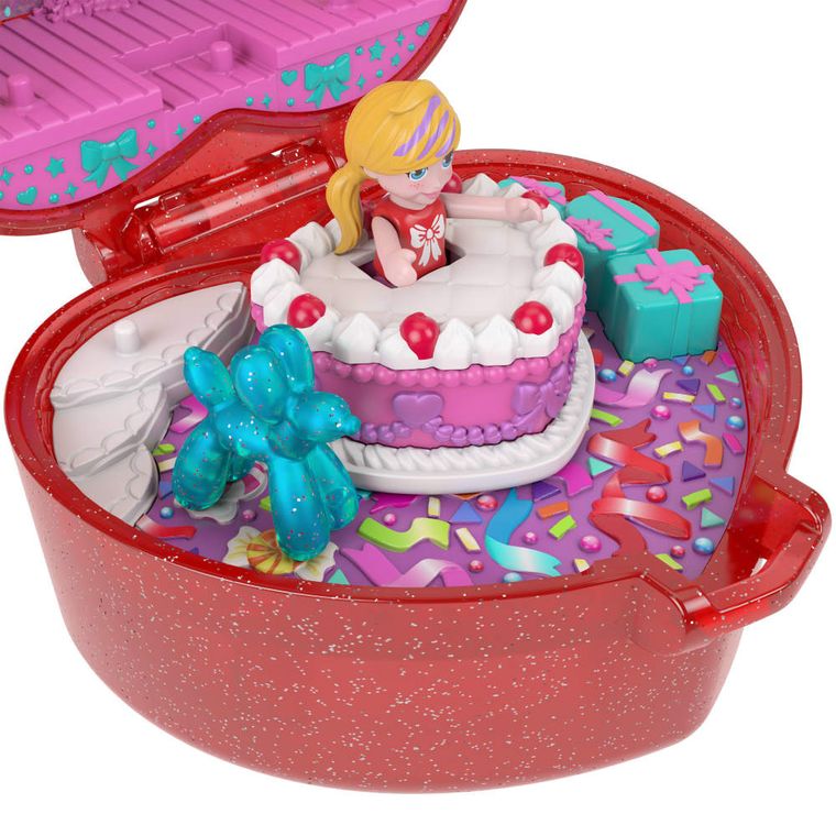 Polly Pocket, 80th Anniversary Mattel, set de joaca compact