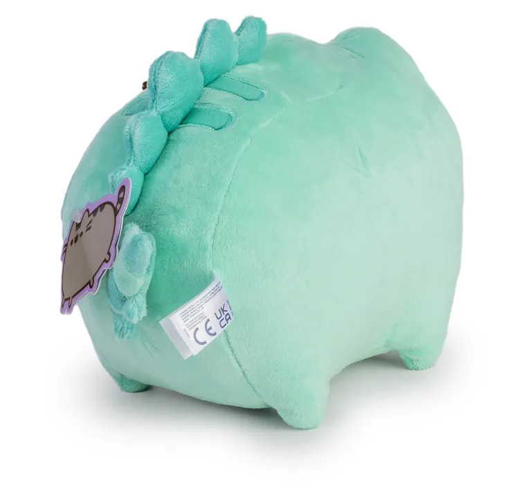 Pusheen, Pusheenosaurus, jucarie de plus, menta verde, 24 cm