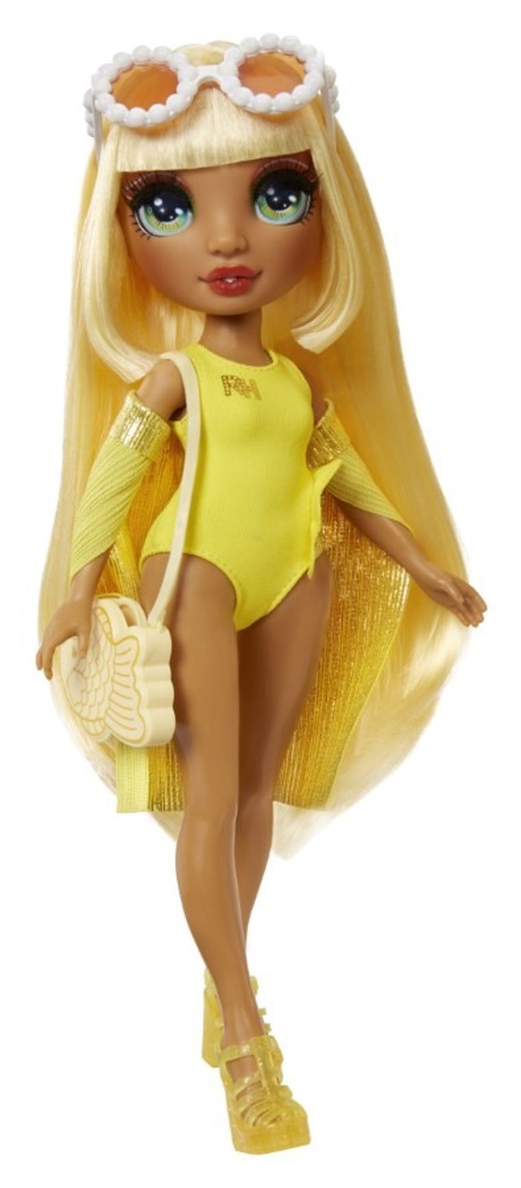 Rainbow High, Swim & Style Fashion Doll, Sunny, papusa fashion