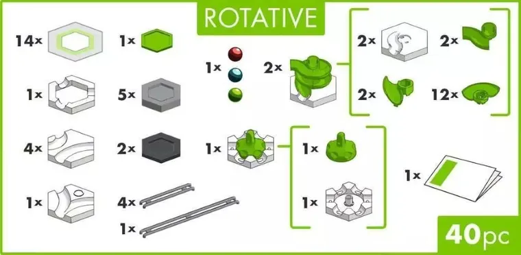 Ravensburger, GraviTrax, GO Rotative, set de start
