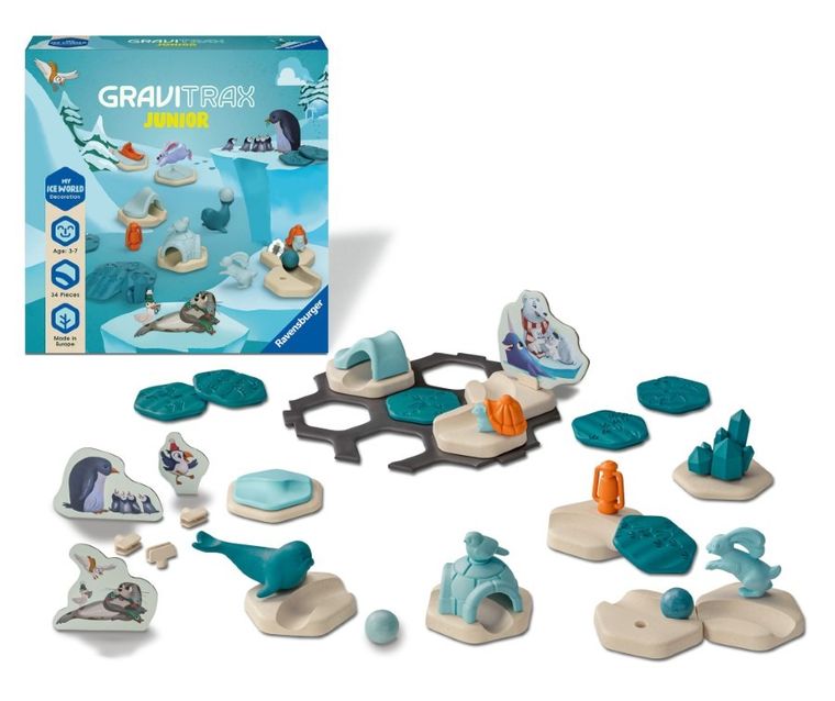 Ravensburger, GraviTrax Junior, Ice World, set suplimentar