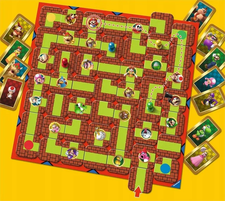 Ravensburger, Labyrinth Super Mario, joc de familie