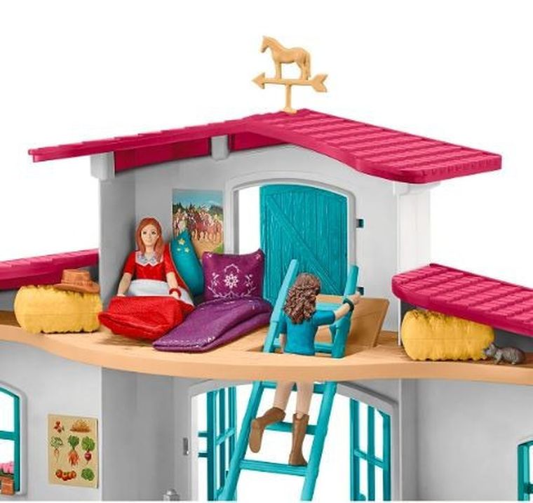 Schleich, Horse Club, Lakeside Horse Club, Centru de echitatie, set, 42567