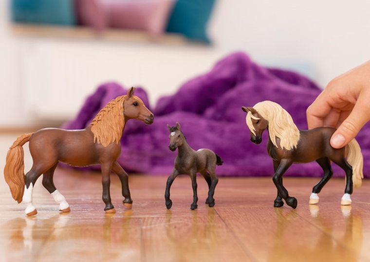 Schleich, Horse Club, Manz de rasa Paso Peruano, figurina, 13954