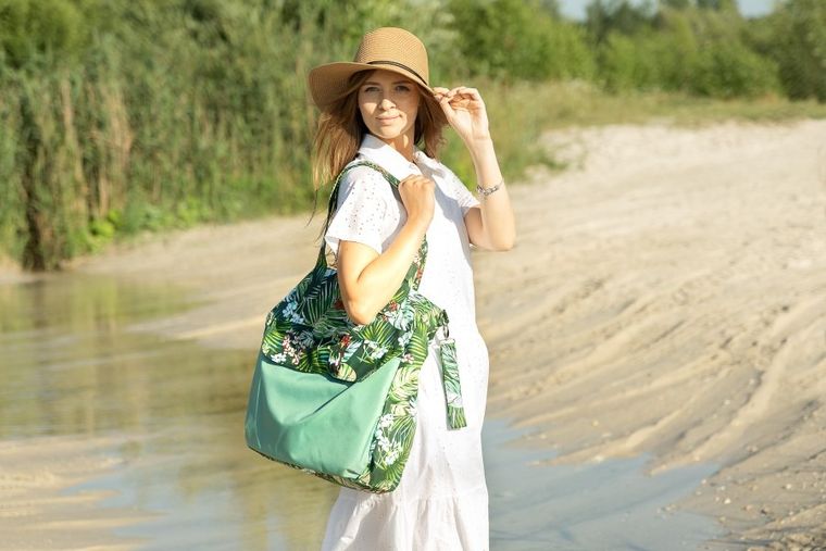 Sensillo, Jungla, geanta pentru carucior, verde