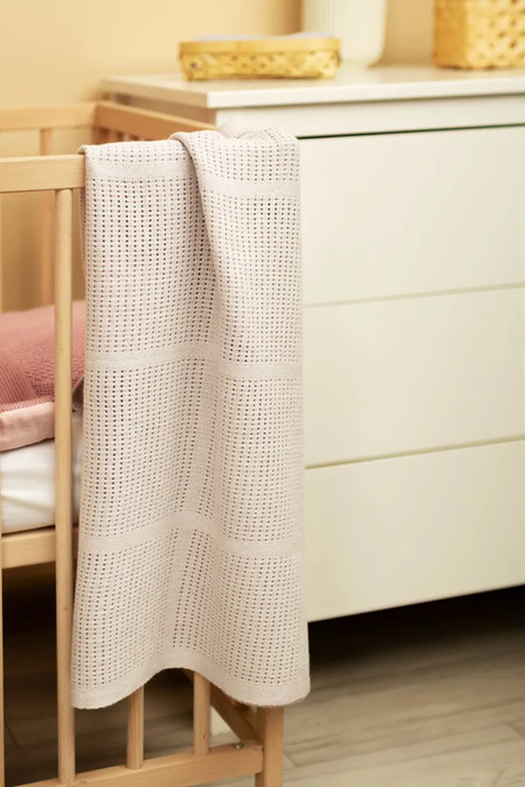 Sensillo, Moli, patura ajurata, gri deschis, 70-110 cm