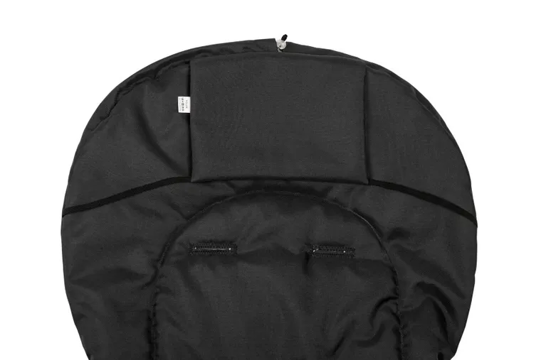 Sensillo, Sac de dormit din fleece pentru carucior, Negru, 95-40 cm