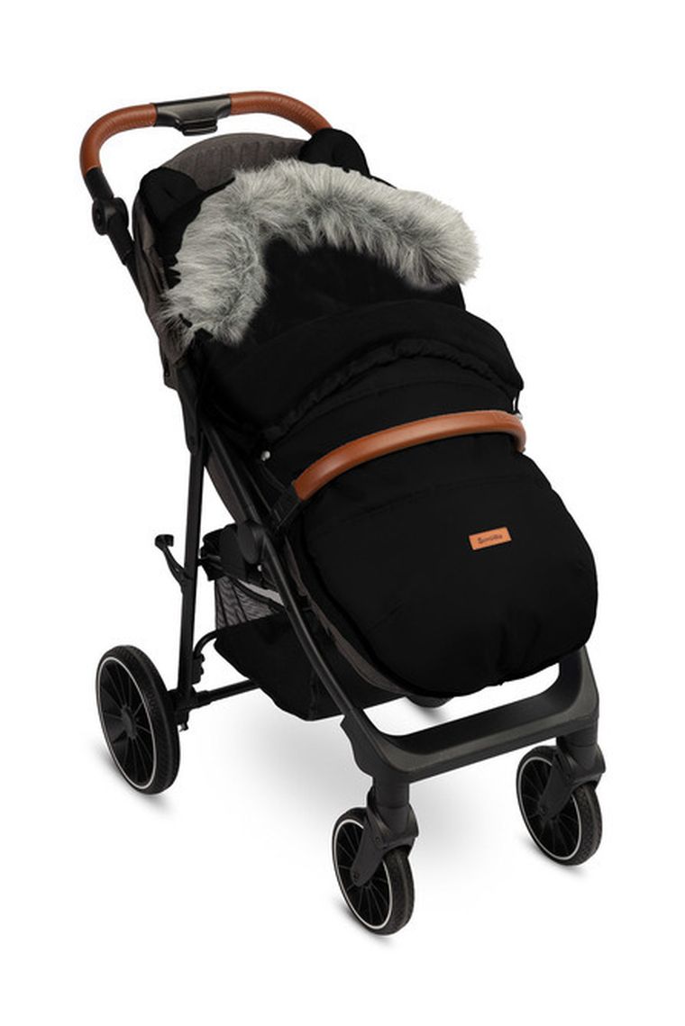 Sensillo, Sierra, sac de dormit 100-50 cm, negru