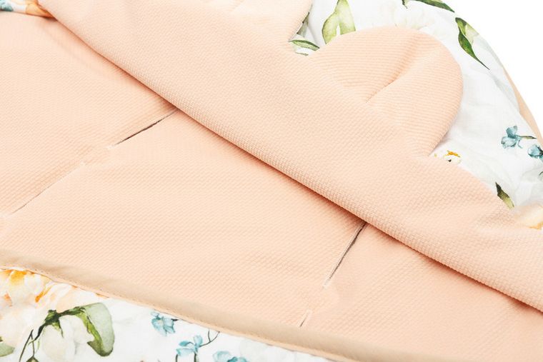 Sensillo, Velvet, husa pentru scaun auto, 115-115 cm, piersica