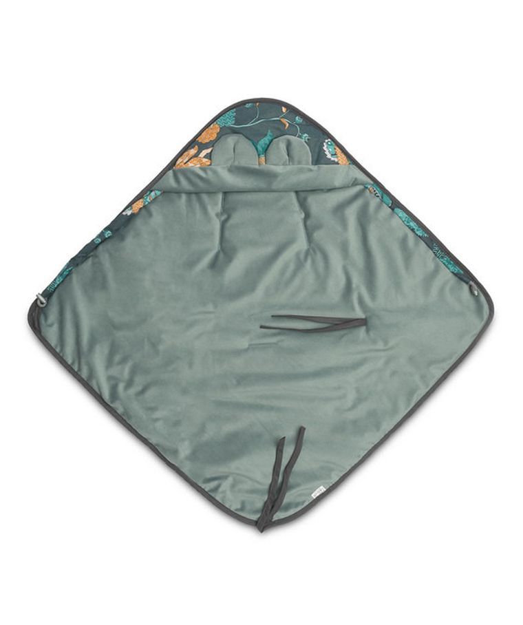 Sensillo, Velvet, husa pentru scaun auto, 90-90 cm, Paradise, smarald