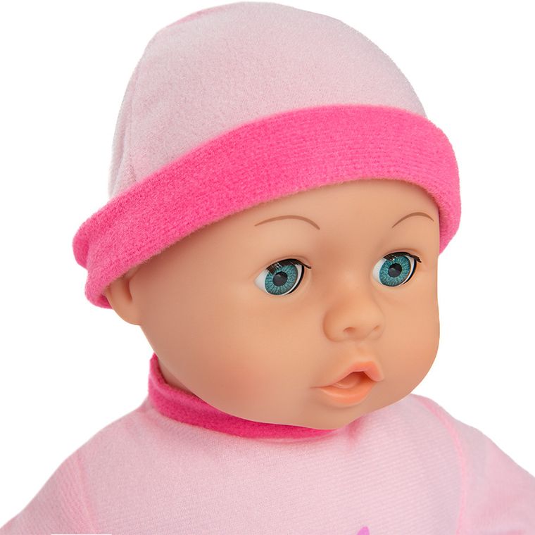 Smiki, Anna, papusa interactiva cu accesorii si jucarie muzicala, 40 cm