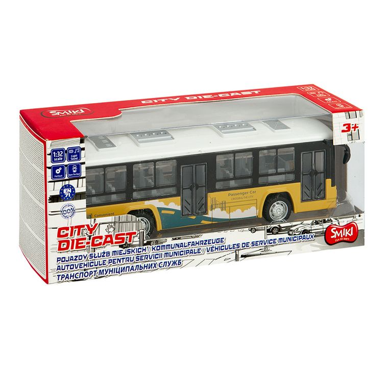 Smiki, Autobuz, vehicul cu lumini si sunete, 1:32