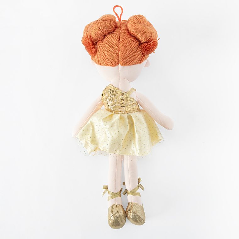 Smiki, Balerina, papusa textila, auriu