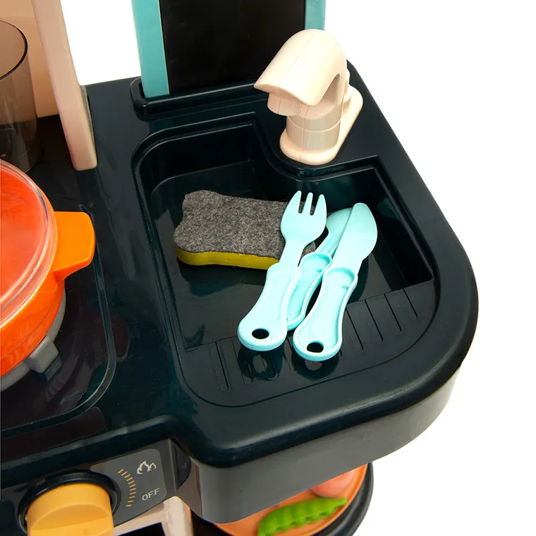 Smiki, bucatarie pentru copii cu accesorii, lumini si sunete