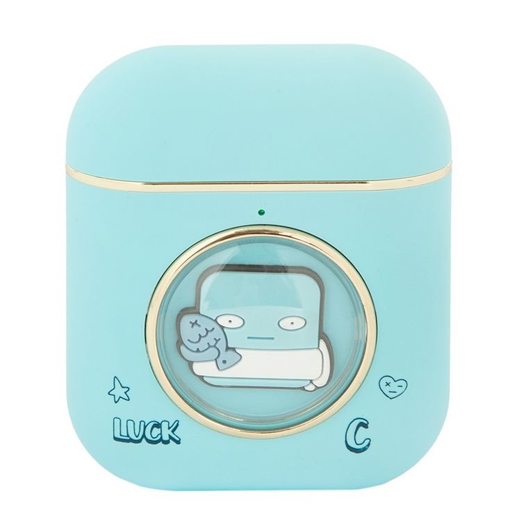 Smiki, casti wireless, intraauriculare, albastru