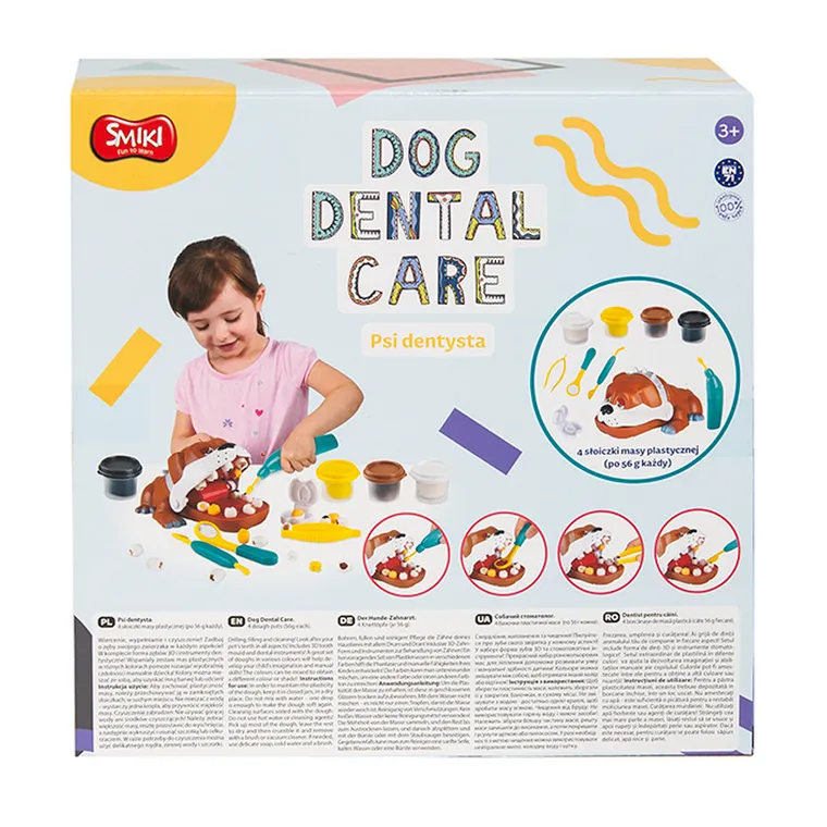 Smiki, Dentist canin, plastilina, set