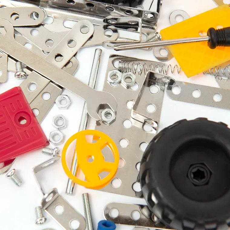 Smiki, Excavator, set de asamblare, 208 elemente