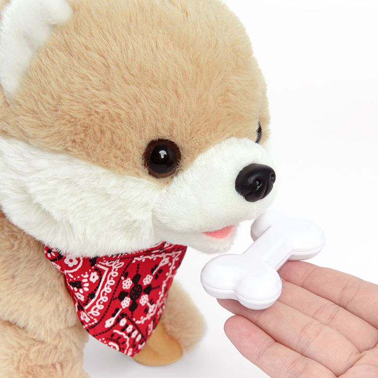 Smiki, Fun Pets, Catelus, jucarie de plus interactiva cu accesorii