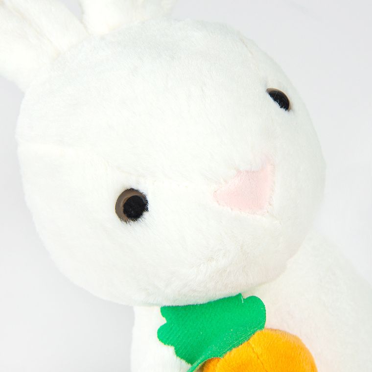 Smiki, Iepuras cu morcov, jucarie de plus, 25 cm