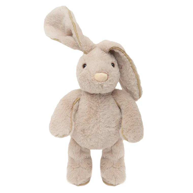 Smiki, Iepuras, jucarie de plus, bej, 24 cm