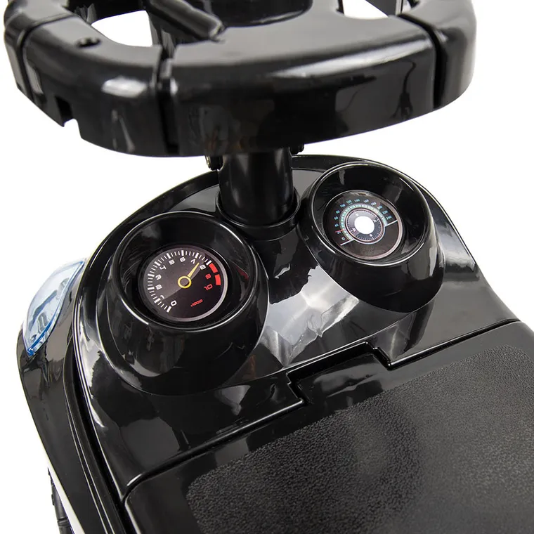 Smiki, Masinuta fara pedale cu maner, negru