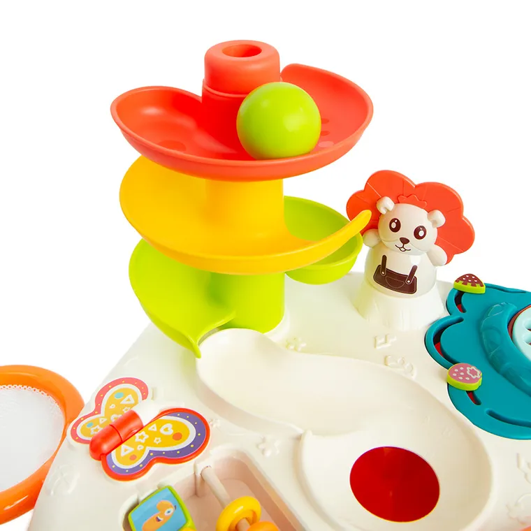 Smiki, masuta educativa si interactiva cu pista pentru bile, 18 luni+