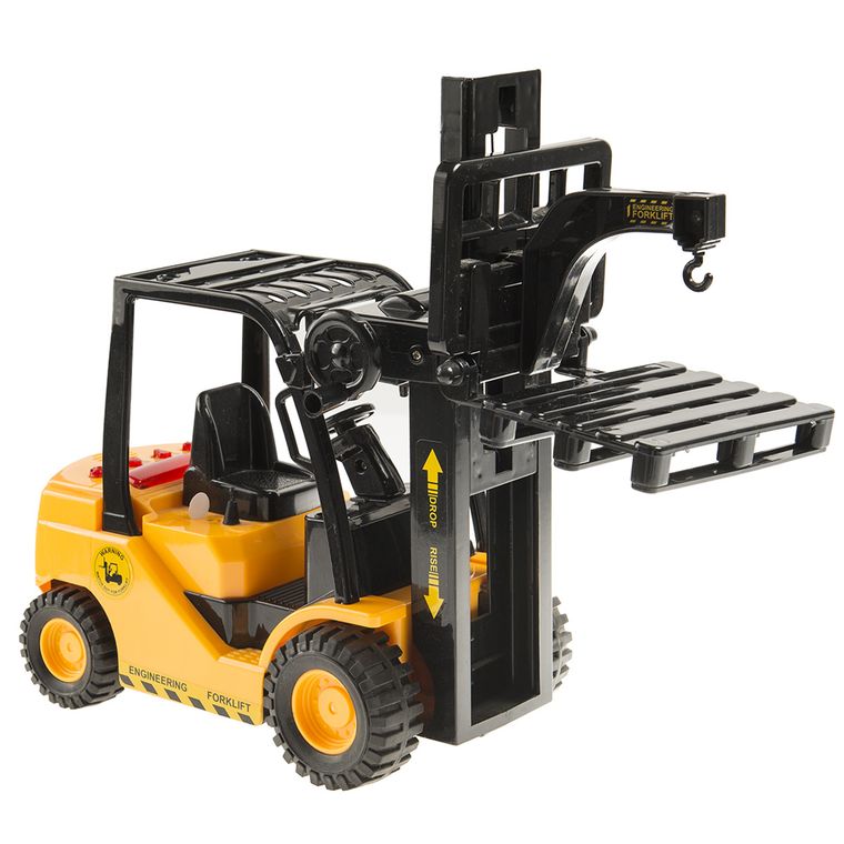 Smiki, Mega Forklift, motostivuitor, cu lumini si sunete, vehicul